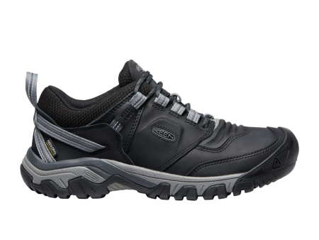 Keen Ridge Flex Waterproof Hiking Shoe (Men) - Black Magnet Cheap