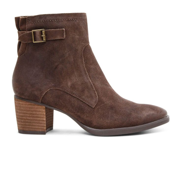 Aetrex Rubi Ankle Boot (Women) - Dark Brown on Sale