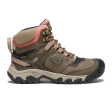 Keen Ridge Flex Mid Waterproof Boot (Women) - Timberwolf Brick Dust Online now