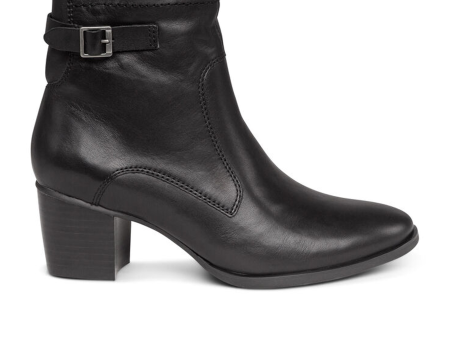 Aetrex Rubi Ankle Boot (Women) - Black Fashion