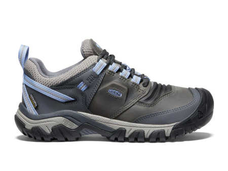 Keen Ridge Flex Waterproof Hiking Shoe (Women) - Steel Grey Hydrangea For Discount