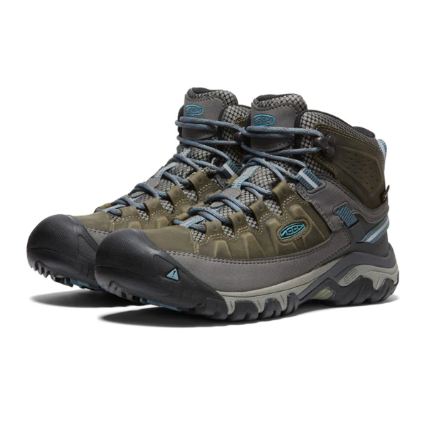 Keen Targhee III Waterproof Mid Hiking Boot (Women) - Magnet Atlantic Blue Online