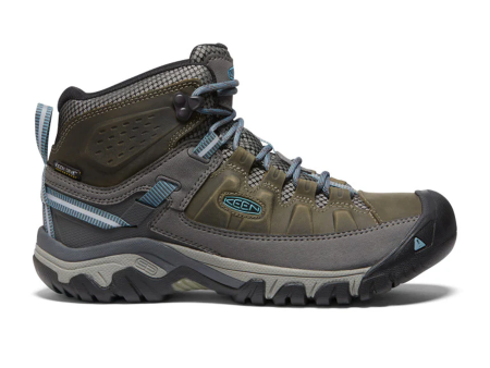 Keen Targhee III Waterproof Mid Hiking Boot (Women) - Magnet Atlantic Blue Online