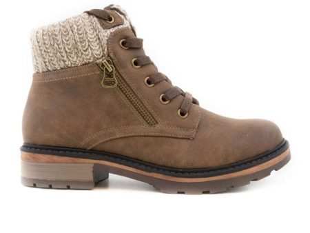 Wanderlust Amy Ankle Boot (Women) - Dark Tan Online now